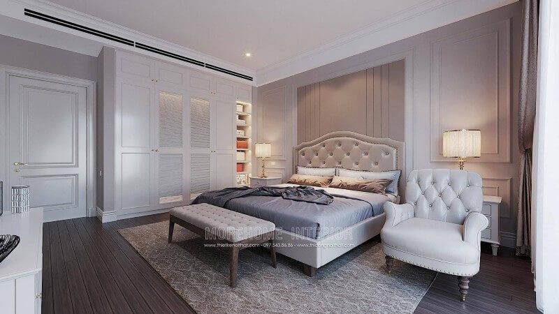 là một lựa chọn tuyệt vời để trang trí phòng ngủ của bạn. Sofa đơn bọc da phong cách tân cổ điển là một mẫu đẹp để làm cho phòng ngủ của bạn trở nên sang trọng hơn.